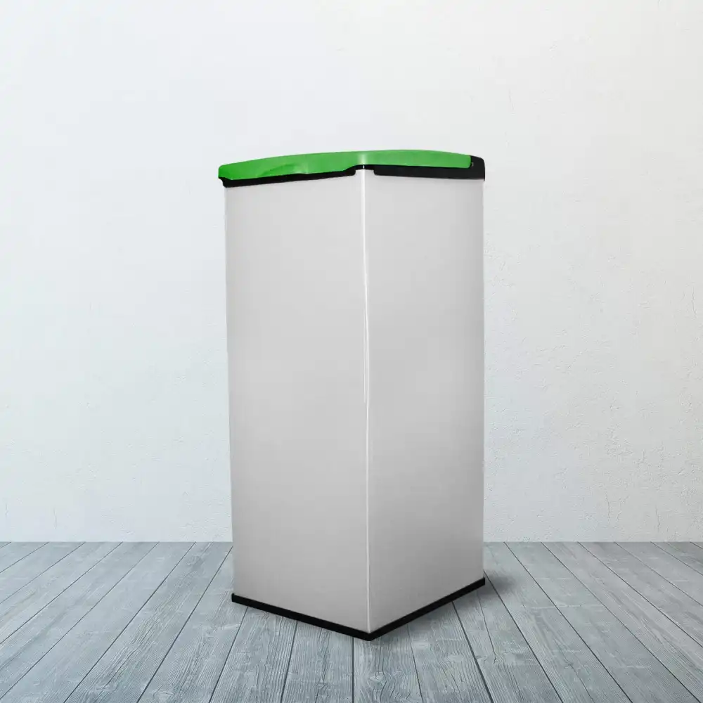 Bidone Pattumiera Raccolta Differenziata Spazzatura Immondizia Mongardi Verde