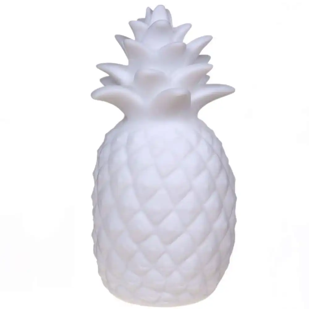 Ananas in Plastica da Tavolo con Led Cambia Colore Rgb Atmosfera Casa Relax