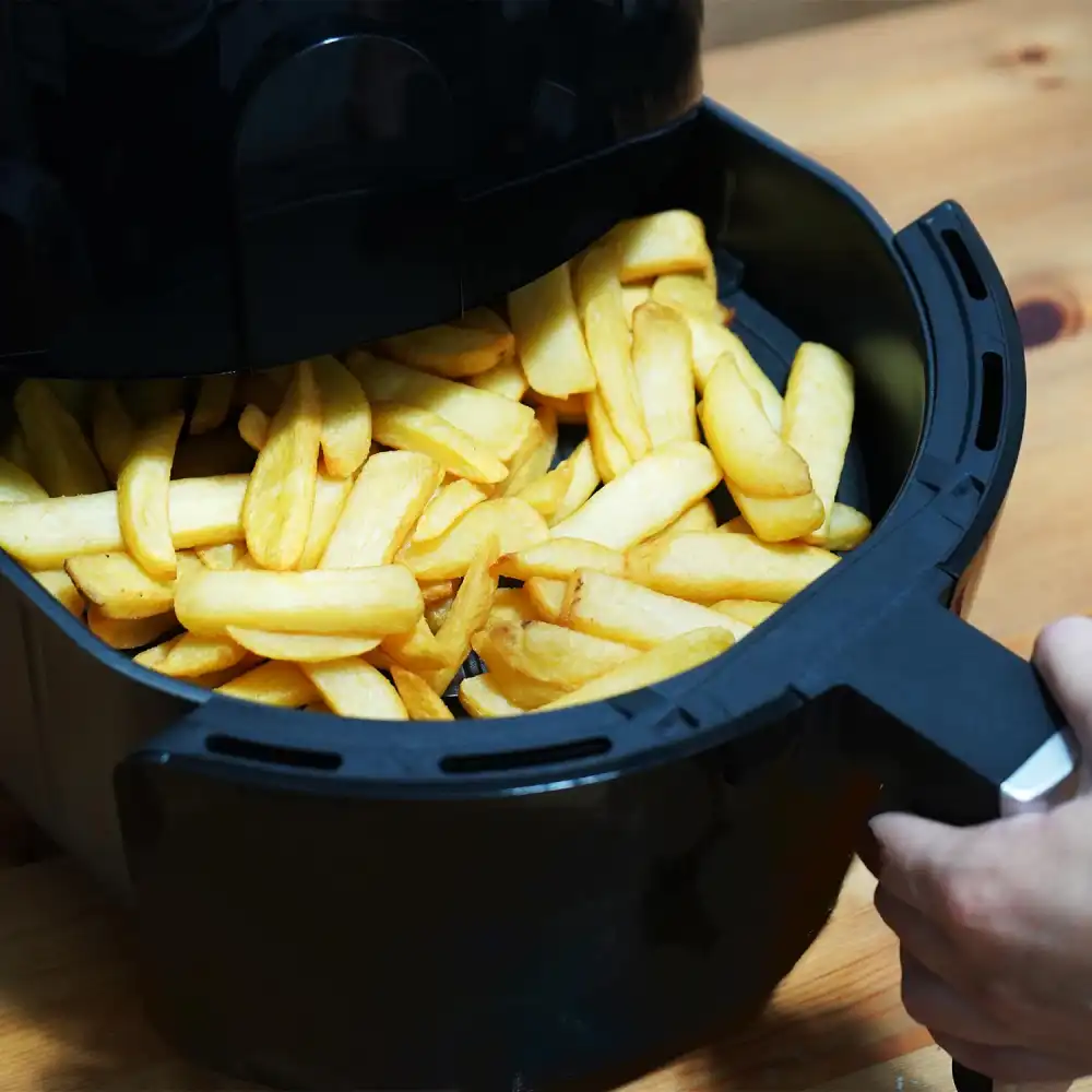 Friggitrice ad Aria Calda Digitale Senza Olio Airfryer 7.1 Lt Frigge Cuoce 1700W