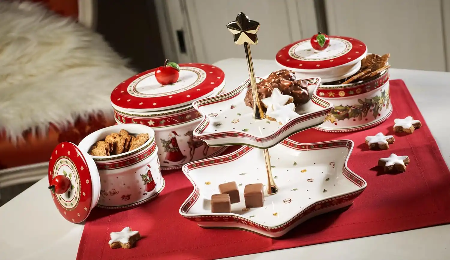 Villeroy & Boch Winter Bakery Delight Scatola Contenitore Biscotti 19cm Natale