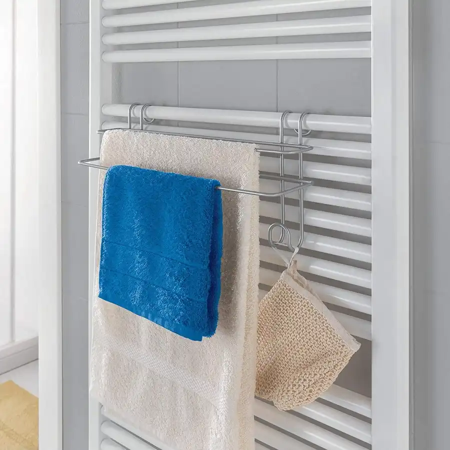 Porta Appendi Asciugamani Da Bagno Per Radiatori a Elementi Orizzontali Radius