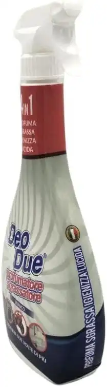 3x Deo Due Spray Profumatore Sgrassatore Fragranza Bianco da 600ml x 3 Pezzi