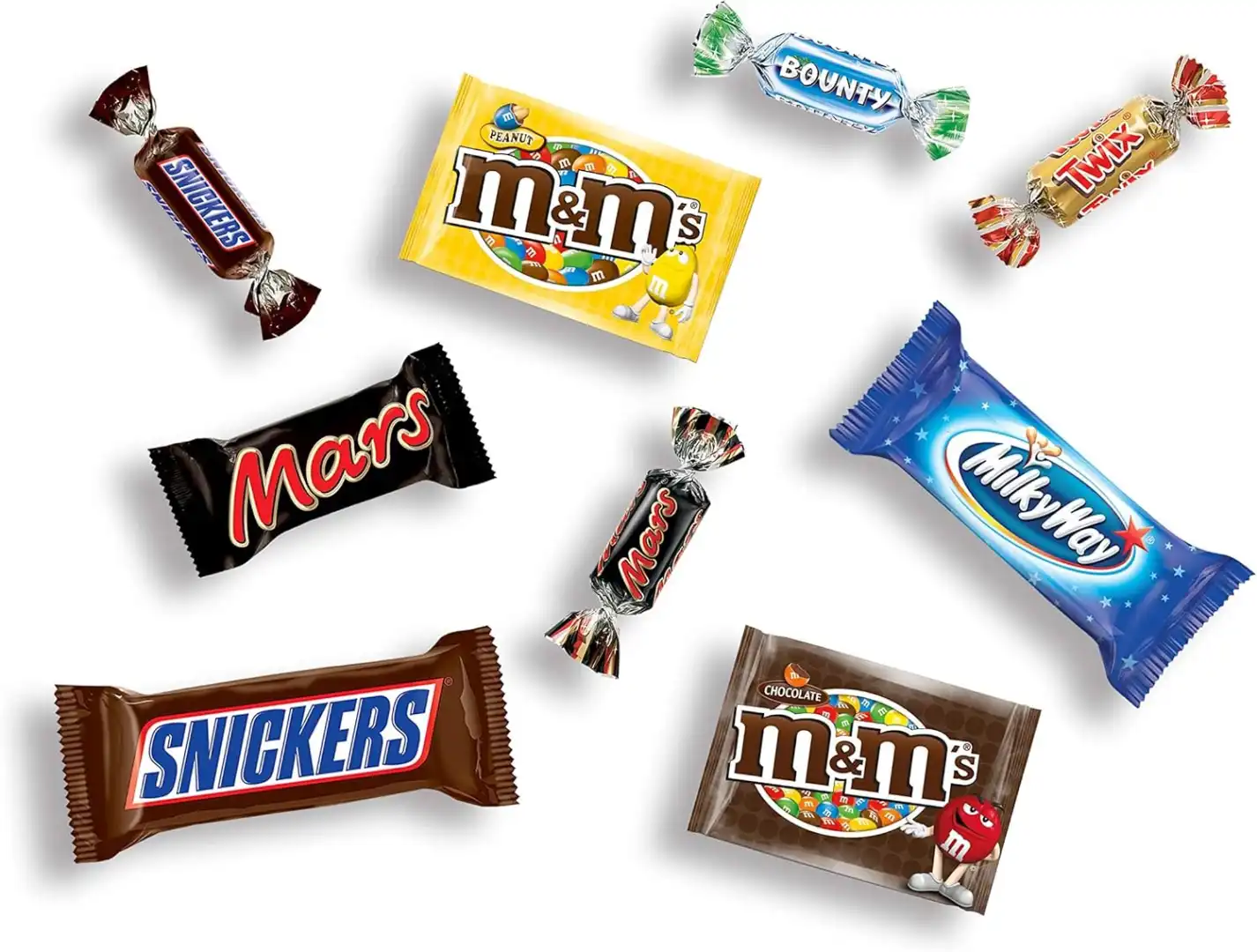 M&M's & Friends Calendario Dell'Avvento Natalizio Assortimento Misto 361g
