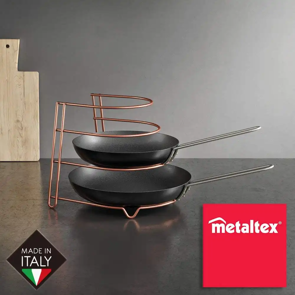 Porta Tegami Padelle 4 Posti Scomparti Organizzatore Cucina da Mobile Ripiano