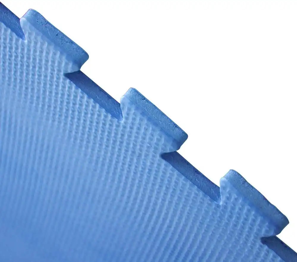 6x Tappetino Antiscivolo Blu per Fondo Piscina Tappeto Puzzle 60x60cm