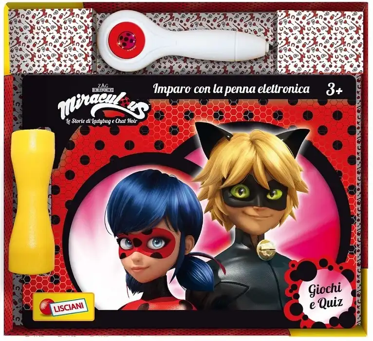 Gioco Kit Interattivo Per Bambini Leggo Gioco e Quiz LadyBug Lady Bug