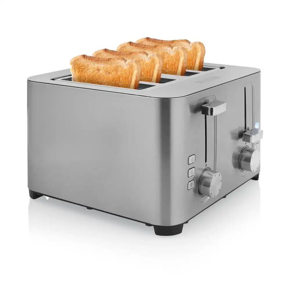 Princess Tostapane in Acciaio Inox a 4 Fette con 7 Posizioni Regolabili 1500W