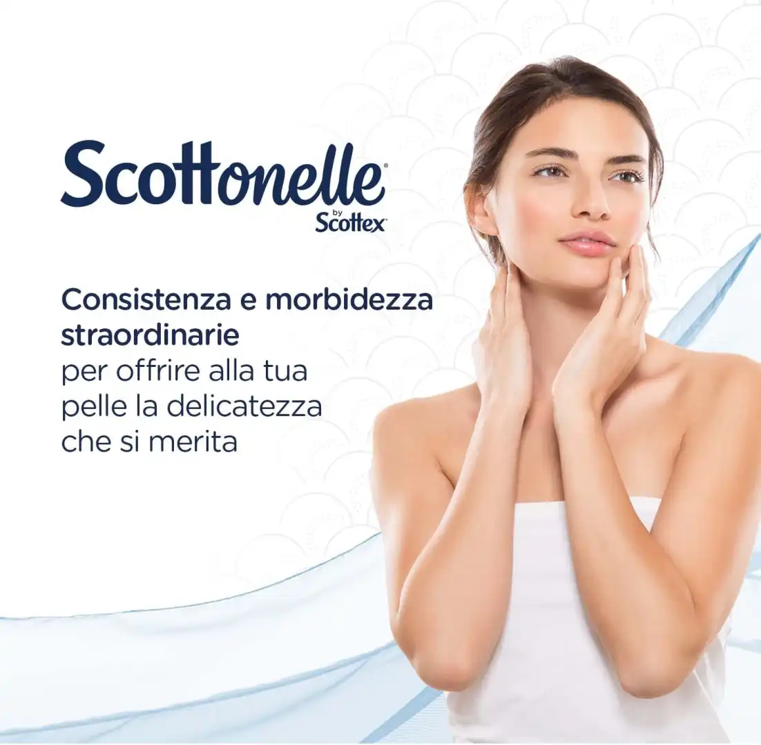 Scottonelle Carta Igienica Soffice e Trapuntata Set da 48 Rotoli Bagno