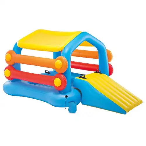 Intex Isola Gonfiabile Galleggiante con Scivolo per Gioco Bambini Piscina Mare