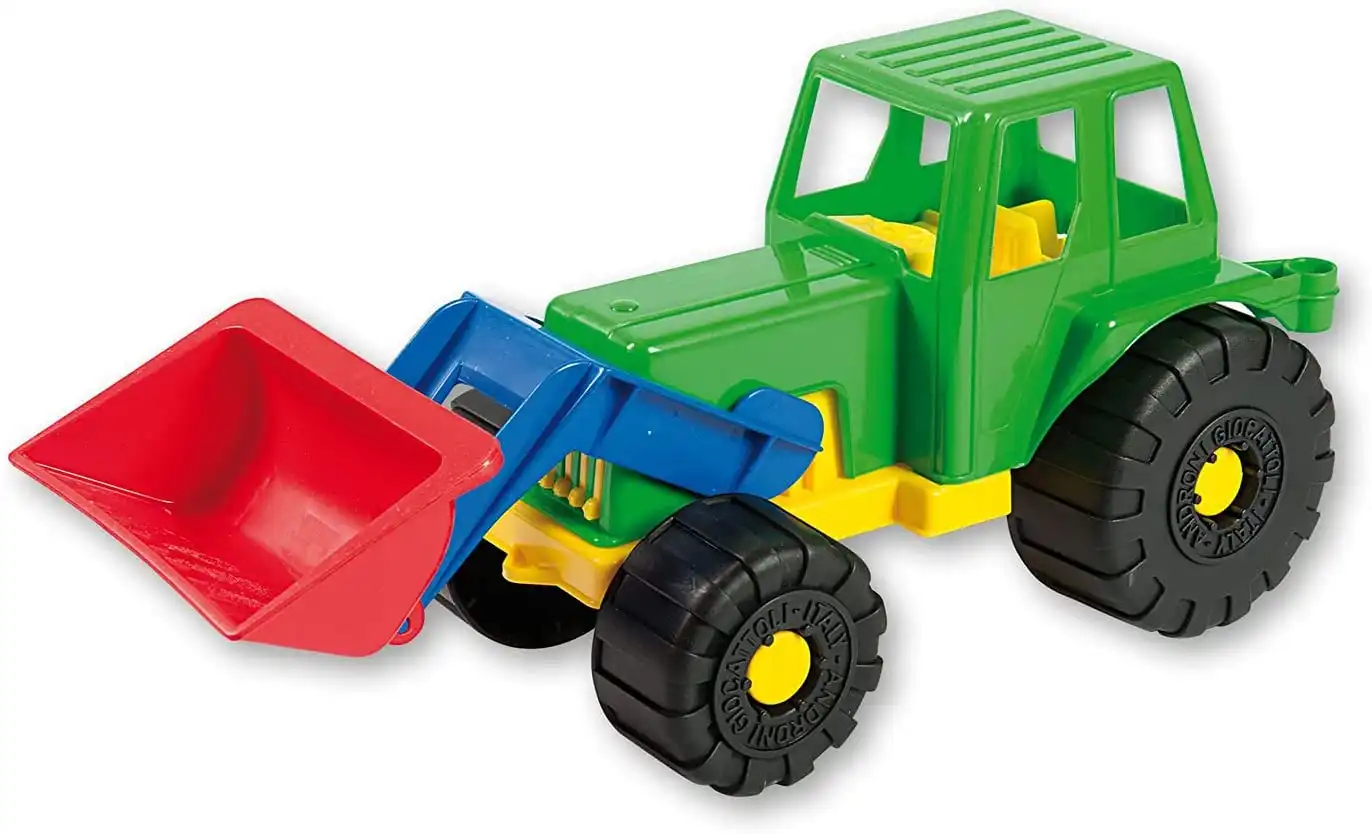 Gioco per Bambini Trattore Little Worker con Pala Meccanica 30x14xh15,5cm