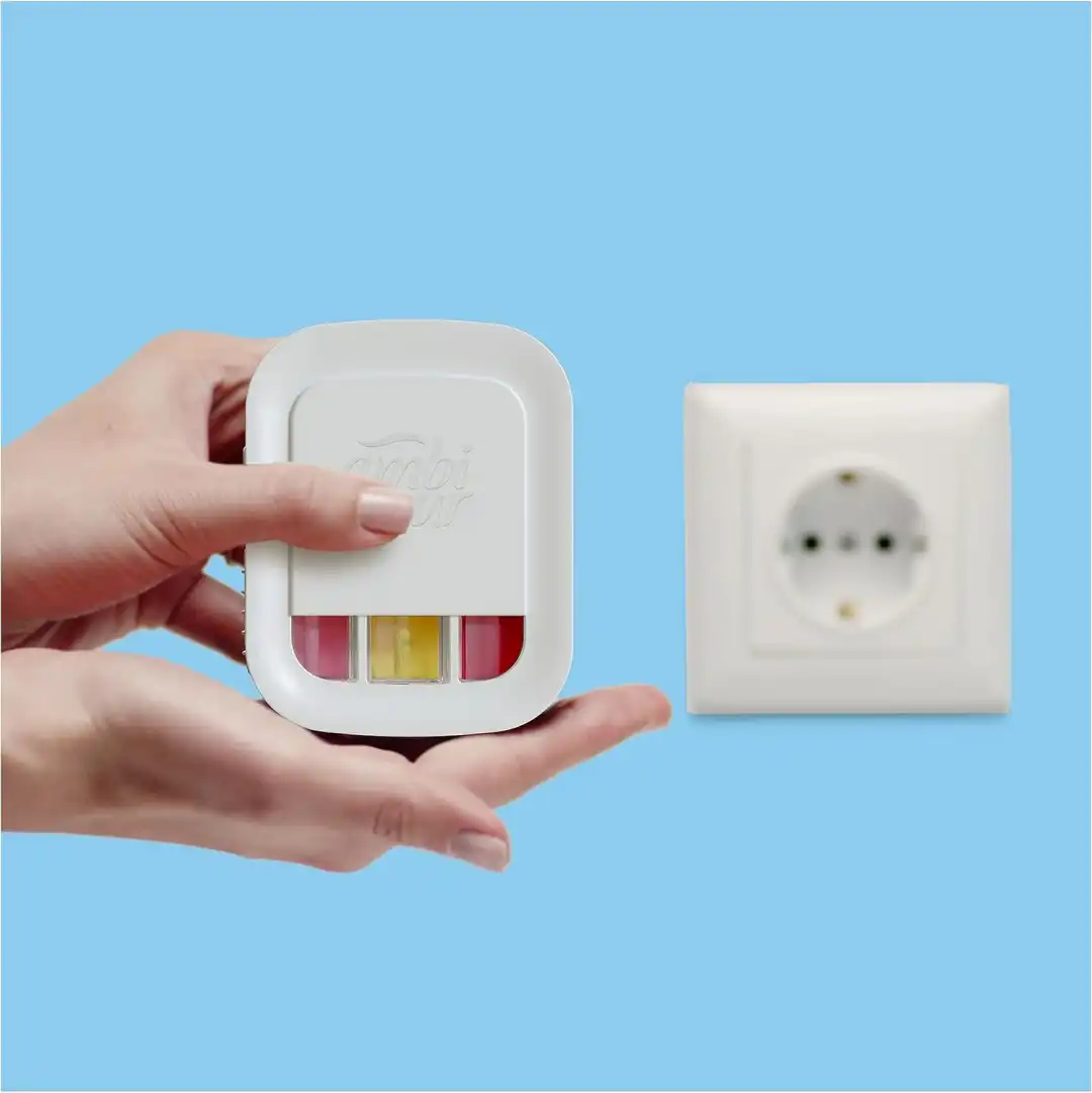 4x Ambi Pur 3Volution Profumatore Ambienti Fragranza Lenor Risveglio Primaverile