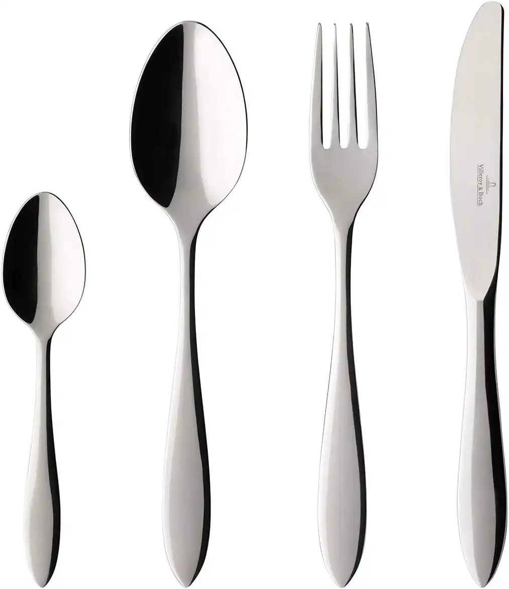 Villeroy & Boch Arthur Servizio Posate 30pz in Acciaio Inox 18/10 Per 6 Persone