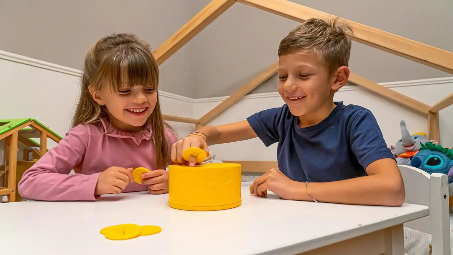 Rocco Giocattoli Peperito Topino Mangiadito Gioco da Tavolo Bambini Eta' 3-5