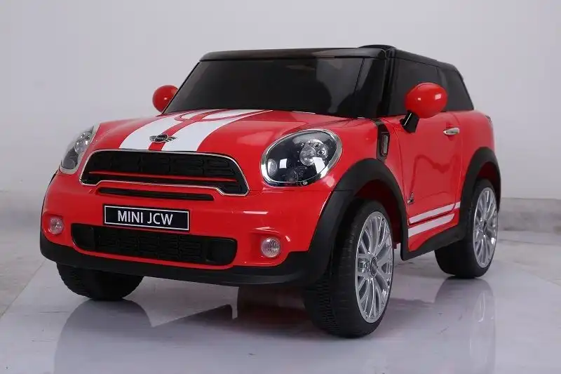 Auto Macchina Elettrica Mini Paceman Rossa 12V 1 Posto Per Bambini