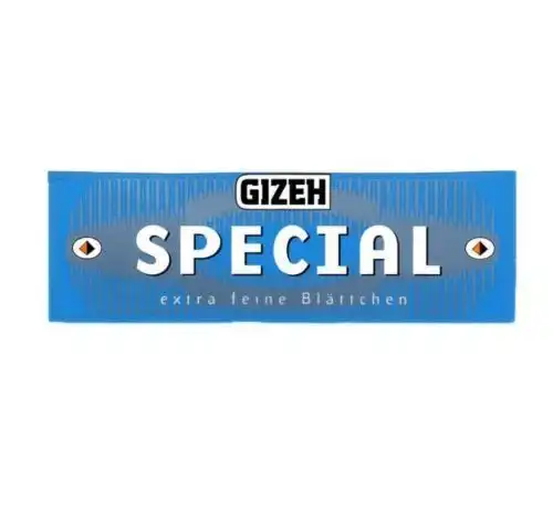 5000 Cartine GIZEH SPECIAL Extra Fine Corte 100pz - 1 Box Sigaretta Tabacco