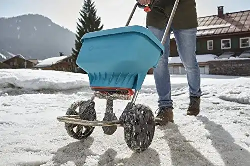 Spandiconcime XL a Carrello Spalmatore Fertilizzante Semi Sale Spandi Concime