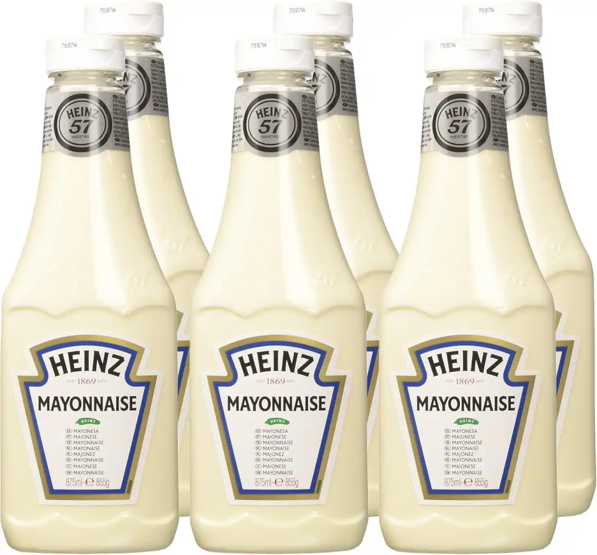 Salsa Heinz Maionese Confezione da 6x875 ml