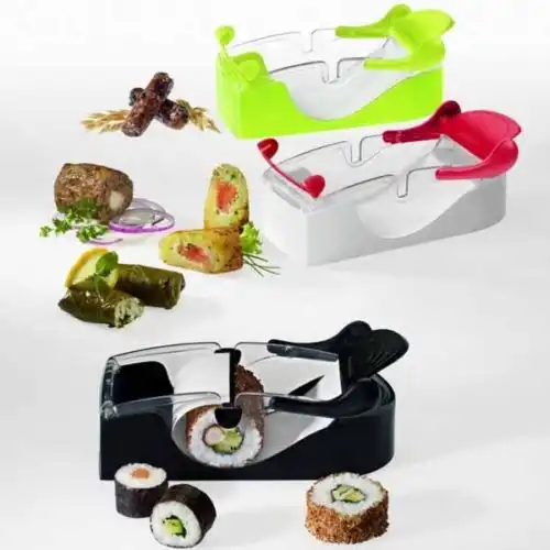 Leifheit Macchina per Involtini Arrotola Sushi Cucina Cibo Mangiare Cinese