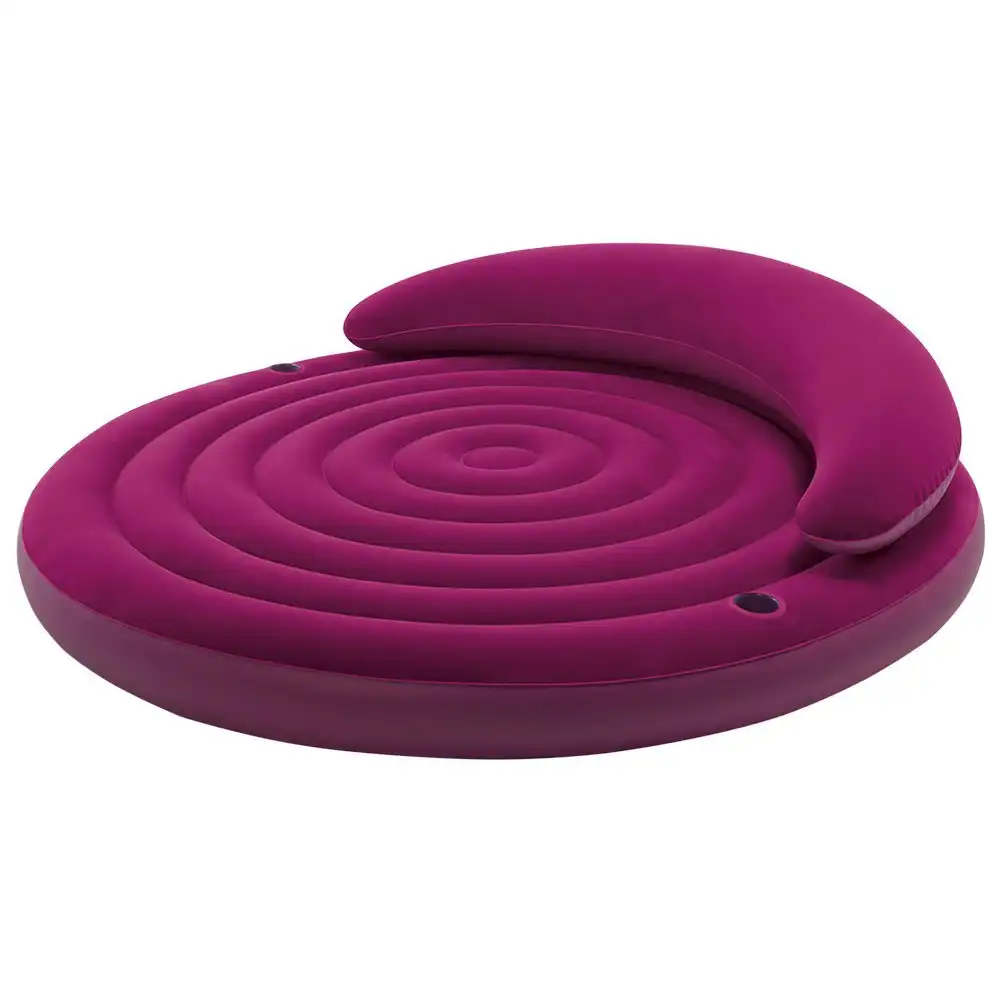 Poltrona Letto Rotonda Intex Ultra LoungeTonda Gonfiabile Mirtillo Piscina Casa