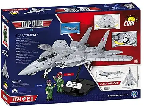 Cobi Set Costruzioni 754pz Jet Americano Top Gun Grumman F-14 TOMCAT