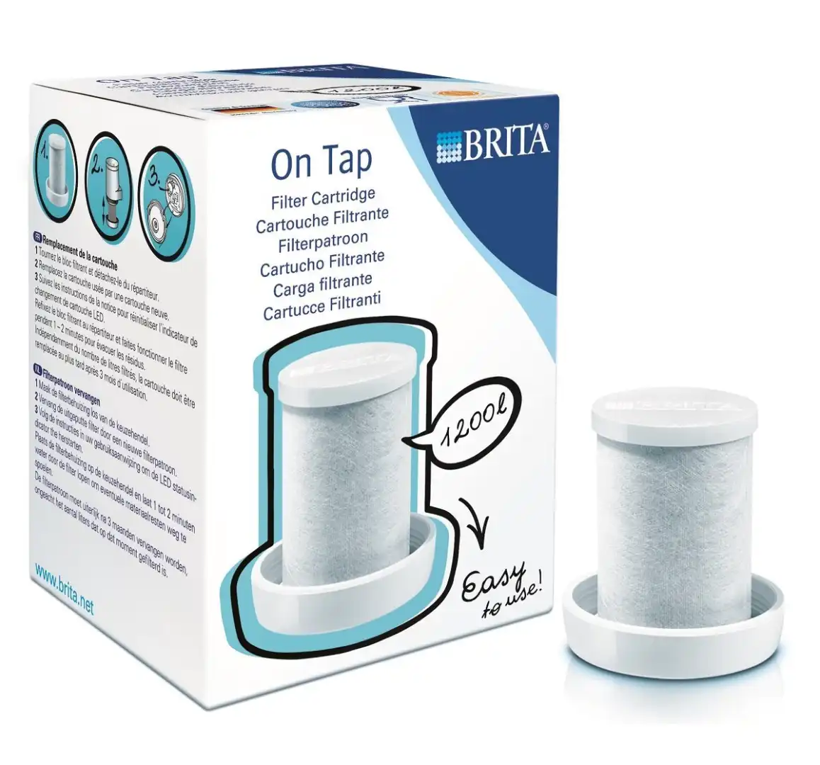Brita Filtri Refill 1200L Per Sistema Filtrante On Tap Confezione Da 2 Filtri