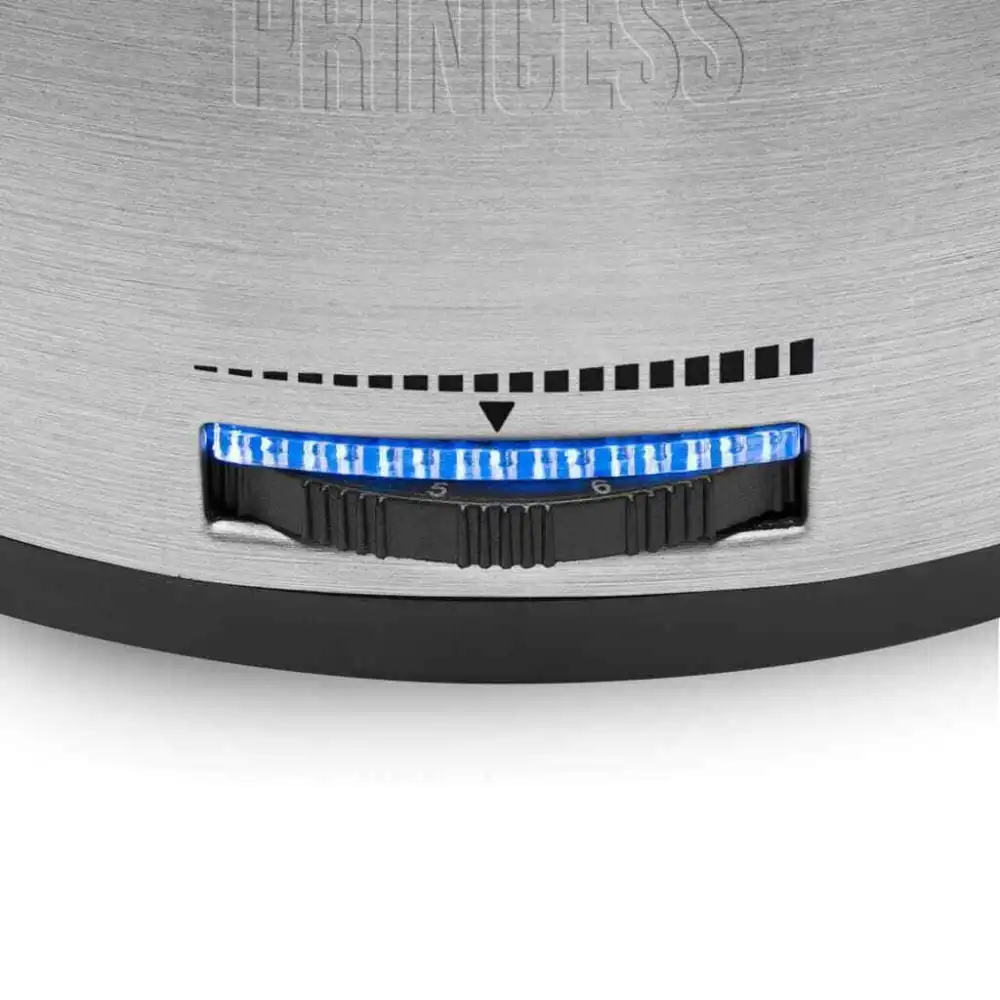 Set fonduta in acciaio inox potenza 800w padella con termostato regolabile 1,2lt