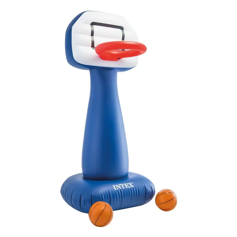 Canestro Basket Intex 57502 Gonfiabile con Palla per Casa e Giardino Shootin Hoop