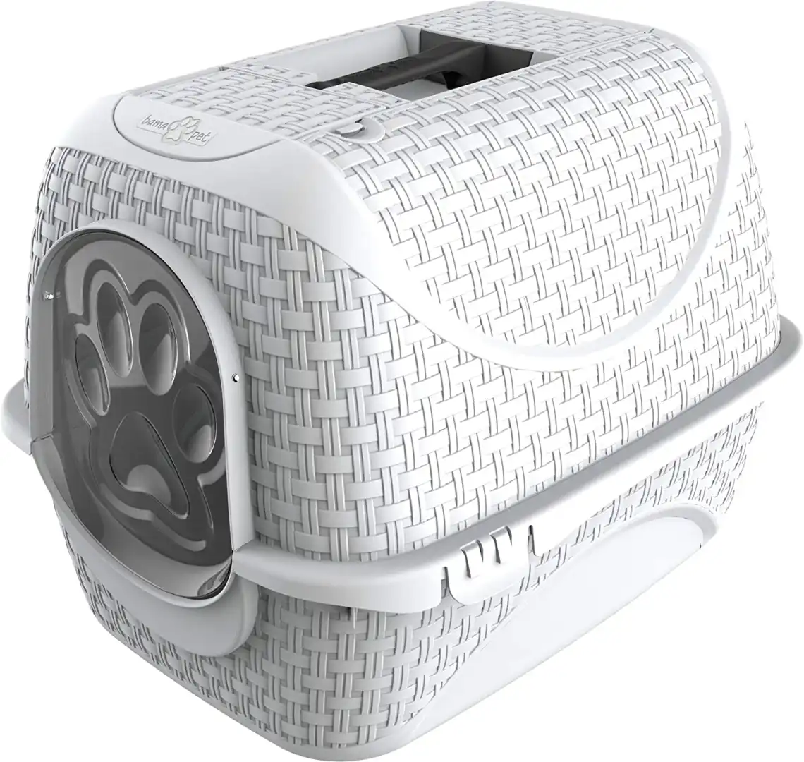 Lettiera Per Gatti Prive' Ghiaccio Box Antiodore Portatile + Paletta Bama Pet