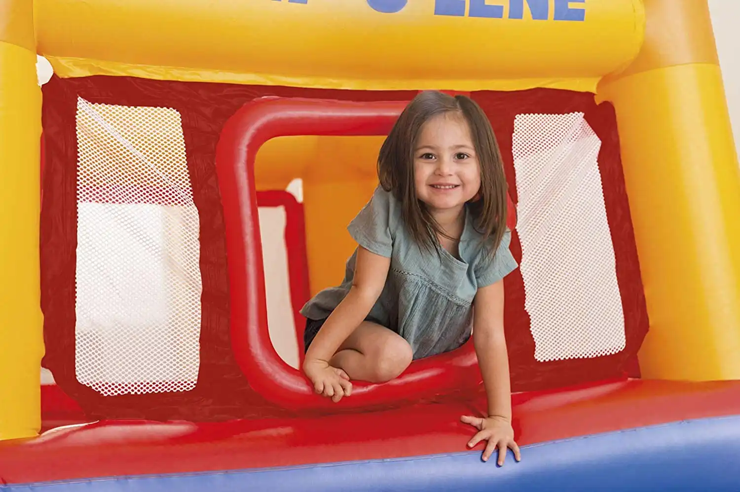 Intex PlayGround Gonfiabile Trampolino Per Salti Gioco Bambini Tappeto Elastico