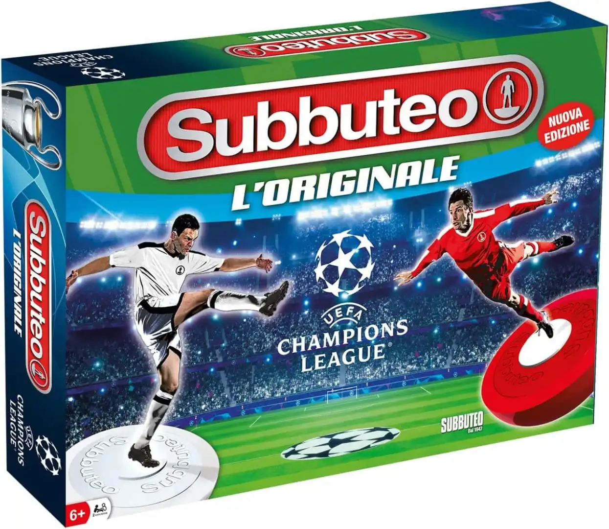 Subbuteo Champions League Classico Gioco da Tavola da Calcio Eta' 6+