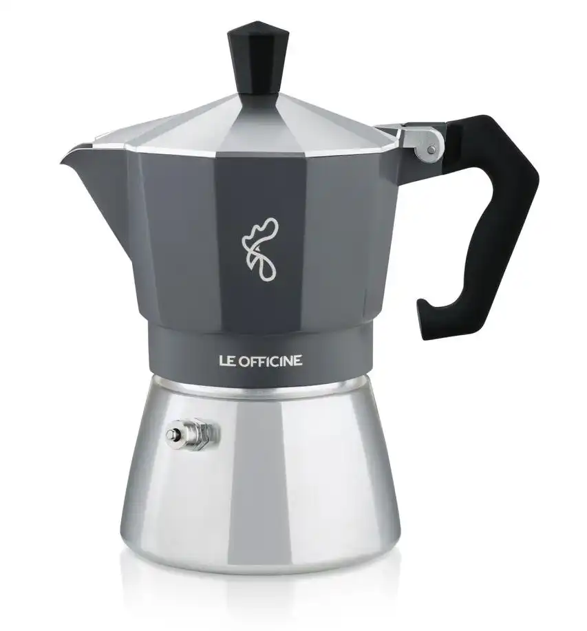 Caffettiera Magnetika Per Induzione 3 Tazze Made in Italy Valvola Anticalcare
