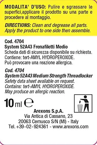 Pulisci Iniettori Benzina Additivo Pulitore Flacone da 250 ml Arexons 9658