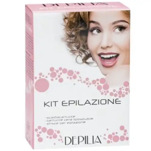 Kit Epilazione Scalda Cartucce Cera Rullo Ceretta Depilia Scaldacera Titanio