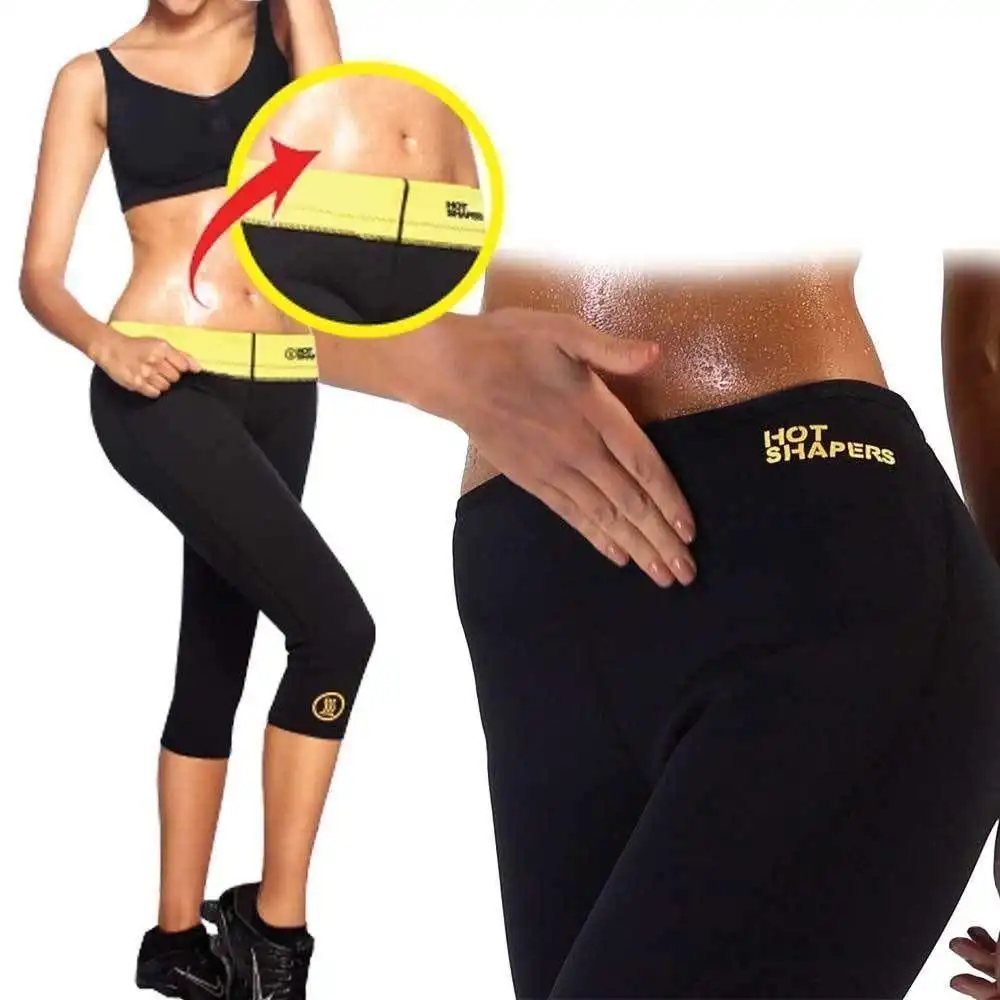 Pantaloncino Dimagrante Hot Shapers Sauna Fitness Palestra Taglia M Nero