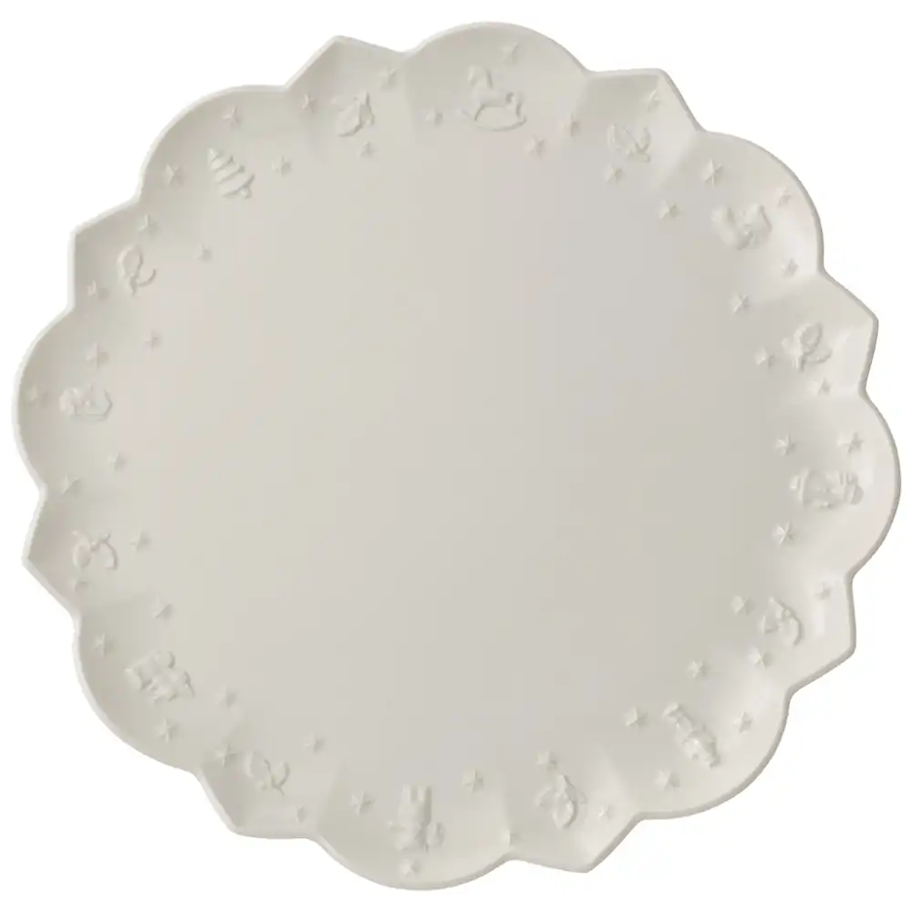 Villeroy&Boch Toy's Delight Royal Elegante Piatto Segnaposto Natalizio 35cm