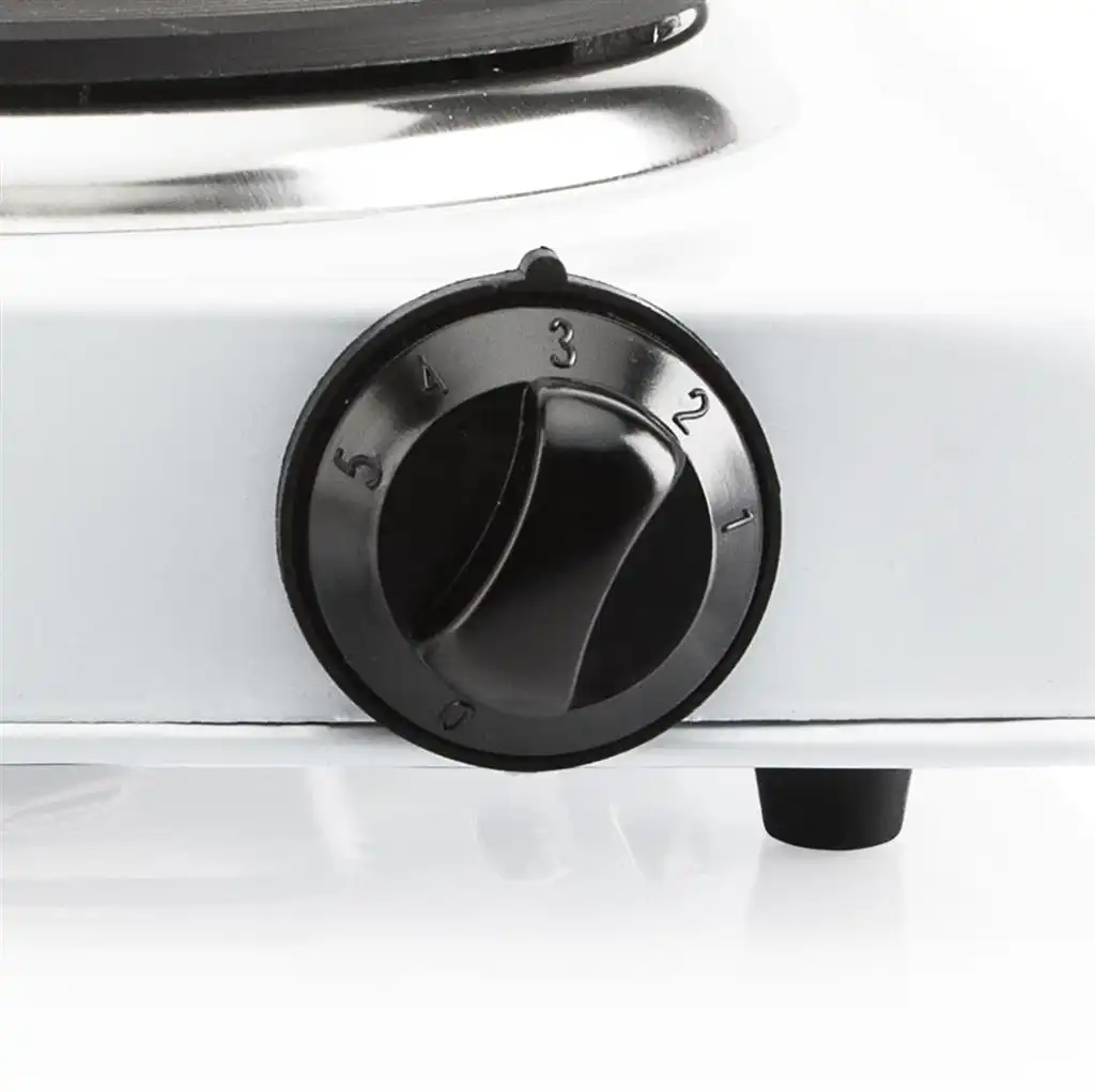 Piastra Fornello Elettrico a Doppia Piastra Potenza 2500W in Acciaio Termica