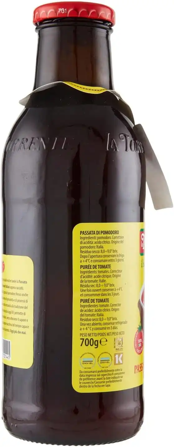 12x La Torrente Passata di Pomodoro Tradizionale 12x690g