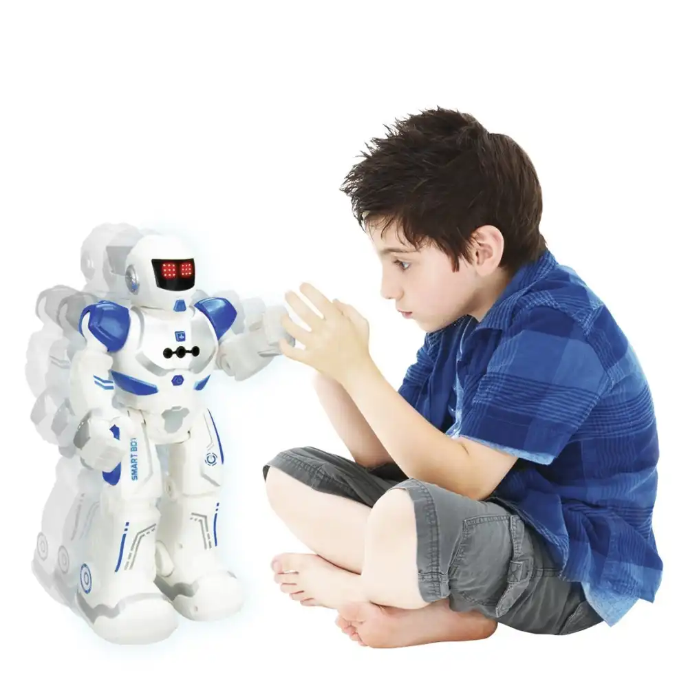 Robot Spy Bot Mac Due Interattivo Registra E Ripete Ricarica USB Giocattolo