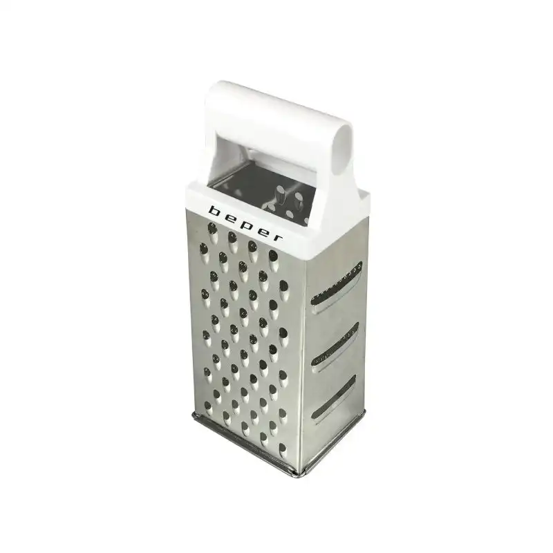 Grattugia Manuale con Lame in Acciaio Inox per Tagliare e Grattugiare Formaggio