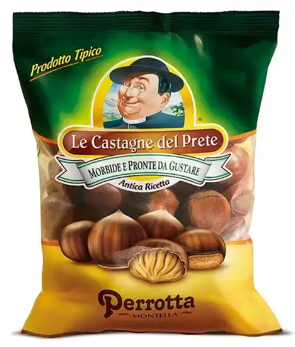 Perrotta Castagne del Prete Antica Ricetta Morbide e Pronte da Gustare 250gr