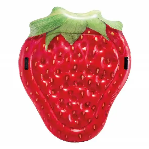 Materasso Materassino Gonfiabile Forma di Fragola Piscina Mare Spiaggia Intex