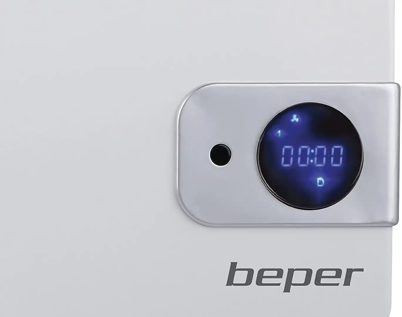 Termoventilatore da Parete con Elementi in Ceramica Termostato e Display LED