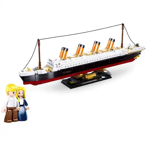 Set Costruzioni Sluban Titanic 481 pezzi 1:700 Gioco Costruzione Compatibili