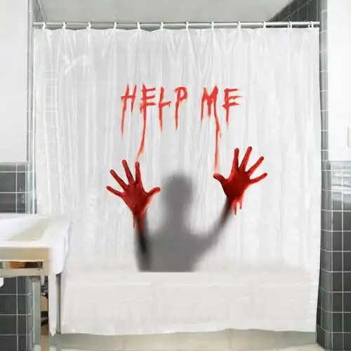 Tenda Tendina Per Doccia Help Me Impermeabile Per Vasca Da Bagno 180x180 CM