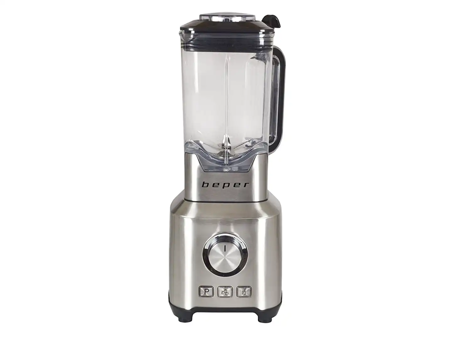 Frullatore da Bar Cucina in Acciaio 2000 Watt per Cocktail Succhi Tritaghiaccio