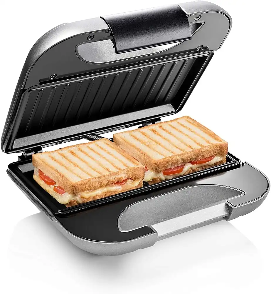 Princess Sandwich Maker DeLuxe Tostapane 750 W Grigio Tostiera Sandwichera