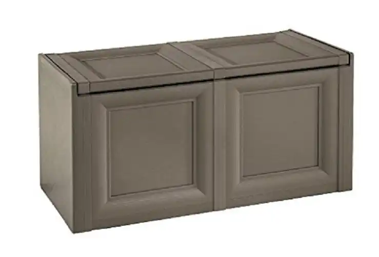 Tontarelli Baule Esterno Resina Coperchio 86x40x42 Cm Wenge' Omnimodus