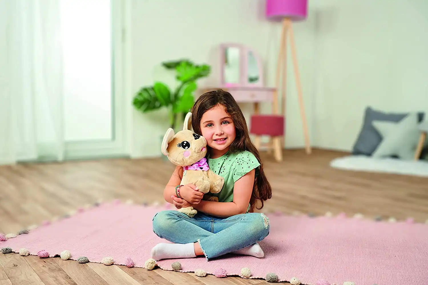 Chi Chi Love Baby Boo Cucciolo Interattivo per Bambini 30cm Comandi Vocali 3+