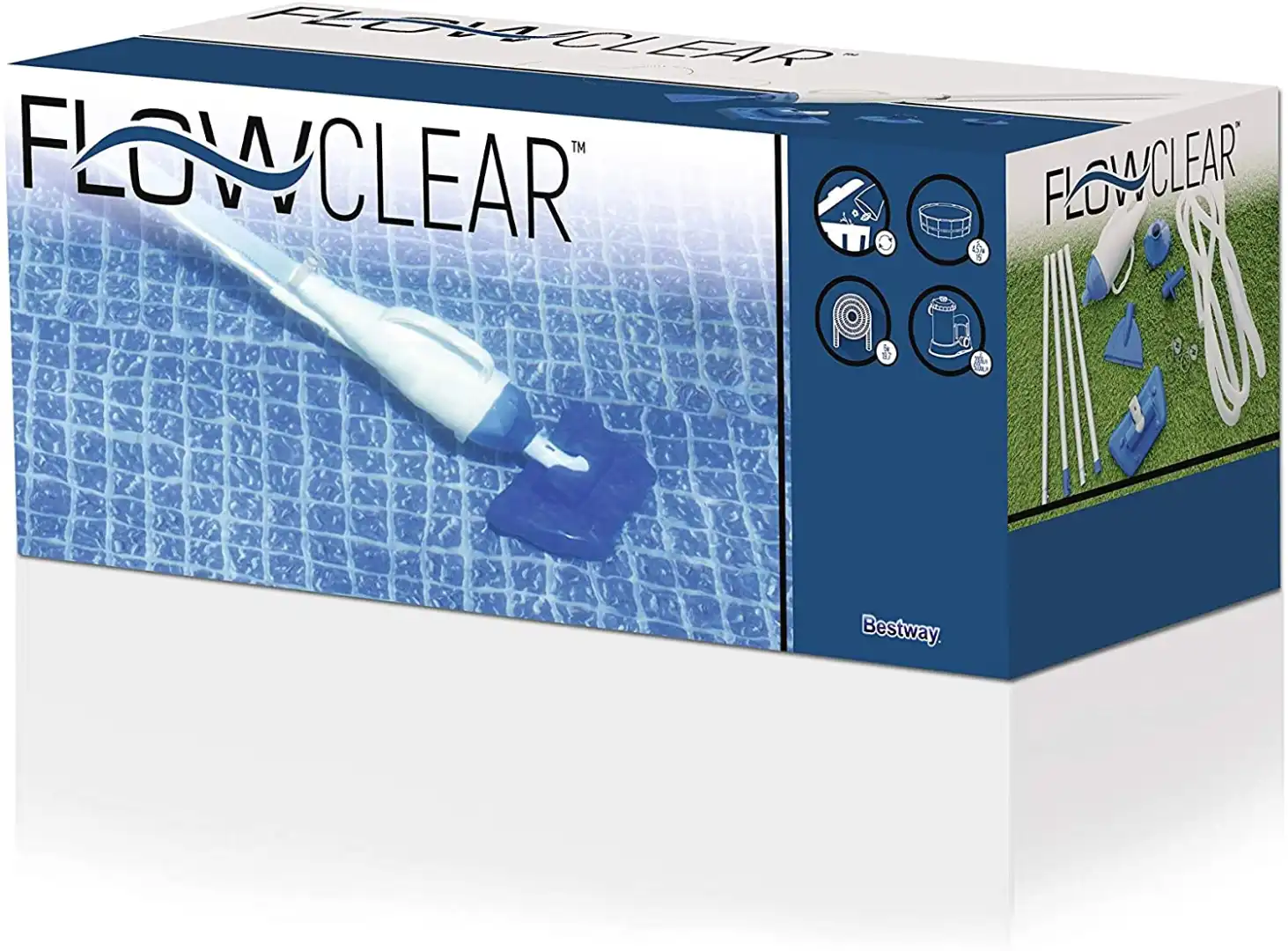 Pulitore Aspiratore Piscina Flowclear AquaCrawl Pulizia Fondo Piscine fino 4.57m