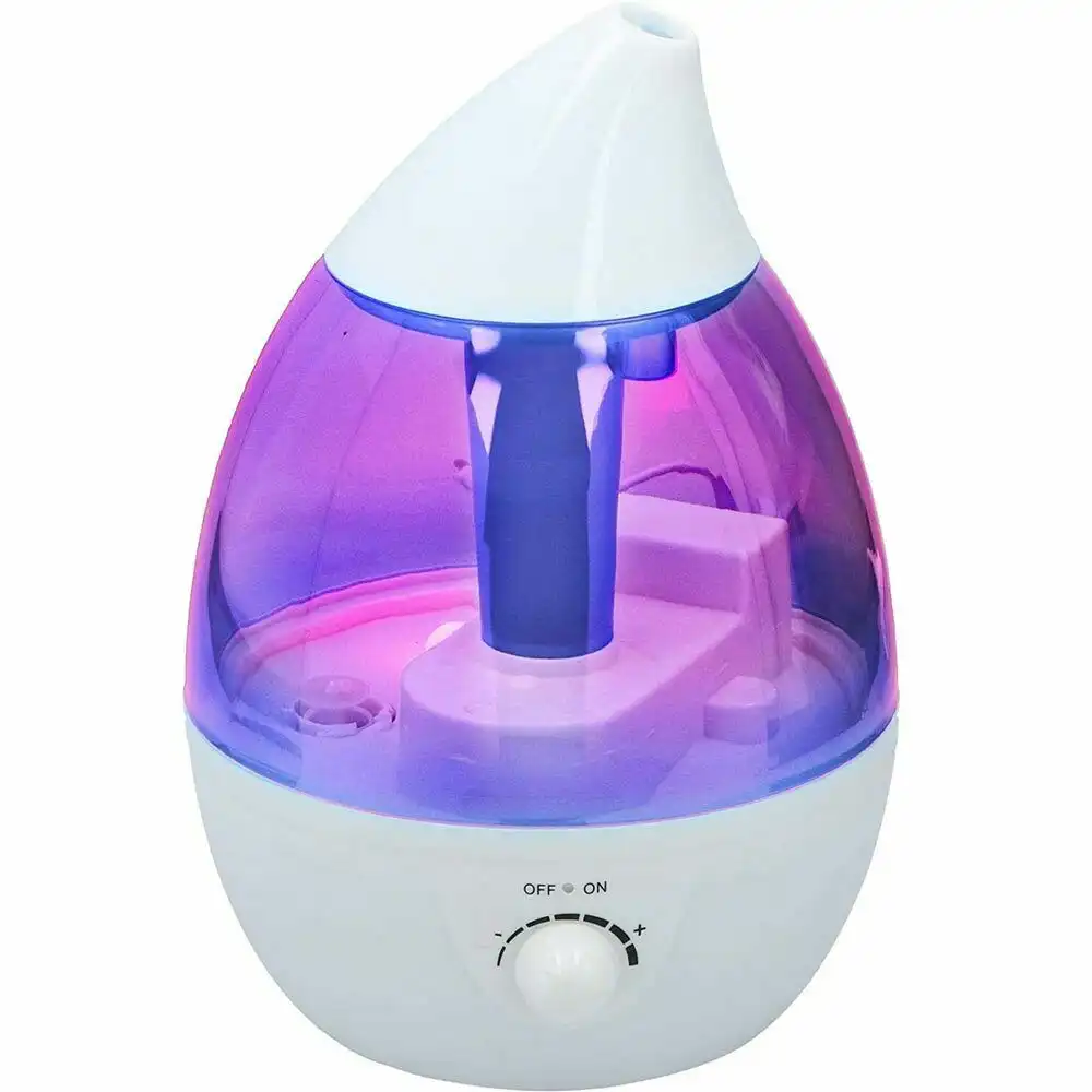 Umidificatore Aria Aromaterapia Casa 25W Serbatoio 2,7L Luce Led Cambia Colore